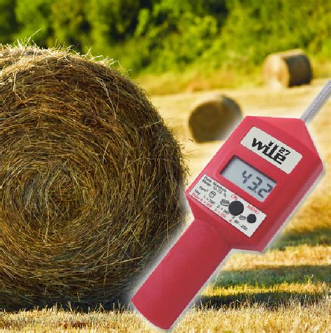 custom hay and straw moisture meter tractor supply|hay baler moisture tester.